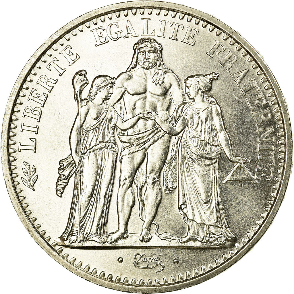 Coin, France, Hercule, 10 Francs, 1973, Paris, MS(64), Silver, KM:932
