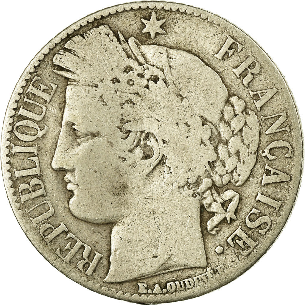 Münze, Frankreich, Cérès, Franc, 1888, Paris, SGE+, Silber, KM:822.1