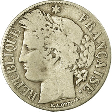 Münze, Frankreich, Cérès, Franc, 1888, Paris, SGE+, Silber, KM:822.1