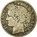 Coin, France, Cérès, Franc, 1871, Paris, VF(20-25), Silver, KM:822.1