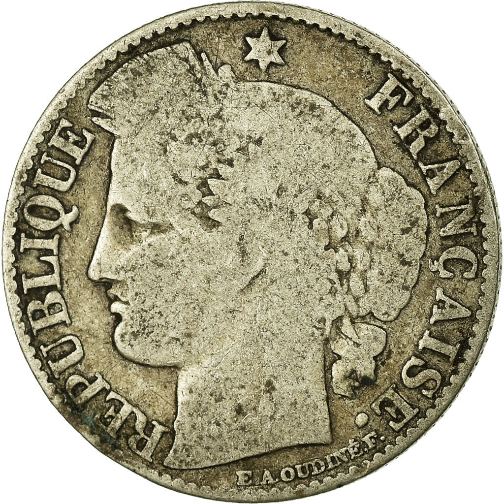Münze, Frankreich, Cérès, 50 Centimes, 1882, Paris, S, Silber, KM:834.1