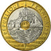 Coin, France, Mont Saint Michel, 20 Francs, 1992, AU(55-58), Tri-Metallic