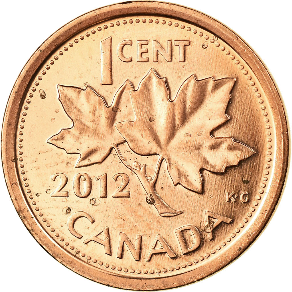 Monnaie, Canada, Elizabeth II, Cent, 2012, Royal Canadian Mint, Winnipeg, SPL