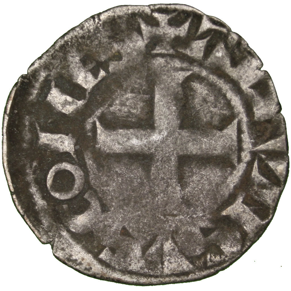 FRANCE, Denarius, VF(30-35), Billon, Boudeau #431, 0.97