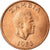 Moeda, Zâmbia, Ngwee, 1983, British Royal Mint, MS(63), Aço Revestido a Cobre