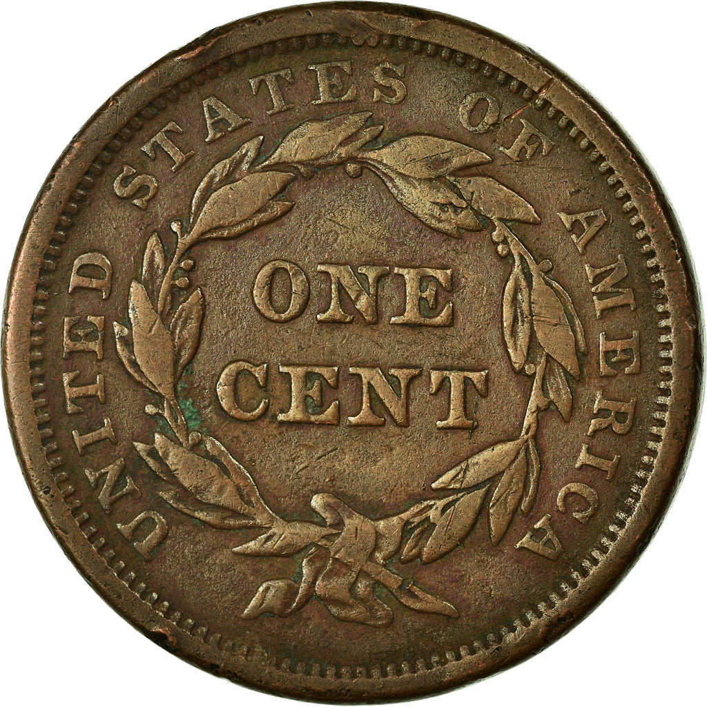 Coin, United States, Braided Hair Cent, Cent, 1840, U.S. Mint, VF(20-25)