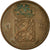 Moneta, Holandia, William I, Cent, 1823, EF(40-45), Miedź, KM:47