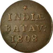 Coin, NETHERLANDS EAST INDIES, Duit, 1808, Dordrecht, VF(30-35), Copper, KM:76
