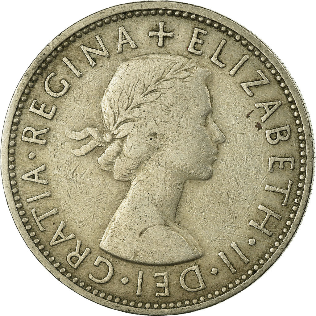 Monnaie, Grande-Bretagne, Elizabeth II, Florin, Two Shillings, 1959, TB+
