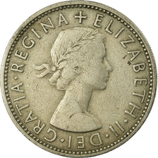 Monnaie, Grande-Bretagne, Elizabeth II, Florin, Two Shillings, 1959, TB+