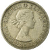 Monnaie, Grande-Bretagne, Elizabeth II, Florin, Two Shillings, 1959, TB+