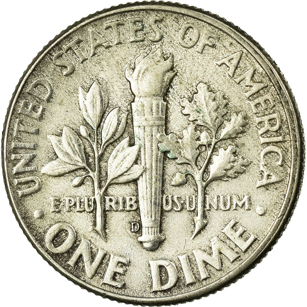 Coin, United States, Roosevelt Dime, Dime, 1964, U.S. Mint, Denver, AU(50-53)