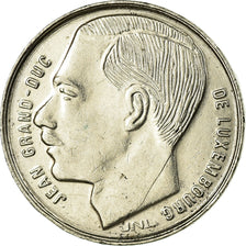 Moneta, Luksemburg, Jean, Franc, 1989, AU(50-53), Nickel platerowany stalą