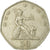 Moeda, Grã-Bretanha, Elizabeth II, 50 New Pence, 1969, VF(30-35)