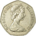 Münze, Großbritannien, Elizabeth II, 50 New Pence, 1980, S+, Copper-nickel