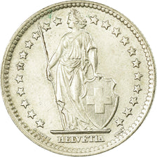 Coin, Switzerland, 2 Francs, 1964, Bern, AU(55-58), Silver, KM:21