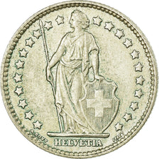 Coin, Switzerland, Franc, 1963, Bern, EF(40-45), Silver, KM:24