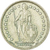 Coin, Switzerland, Franc, 1963, Bern, EF(40-45), Silver, KM:24