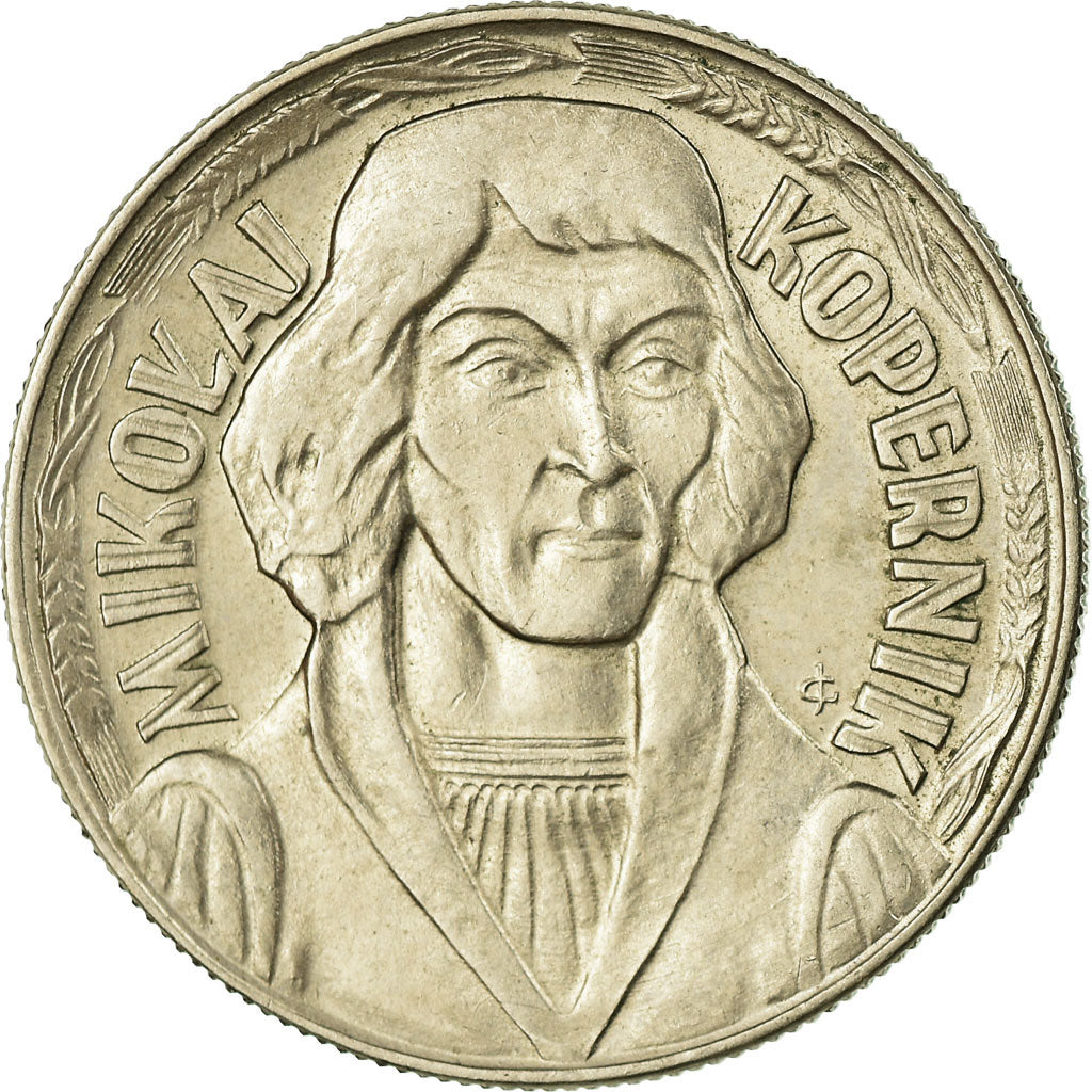 Moneda, Polonia, 10 Zlotych, 1968, Warsaw, EBC, Cobre - níquel, KM:51a