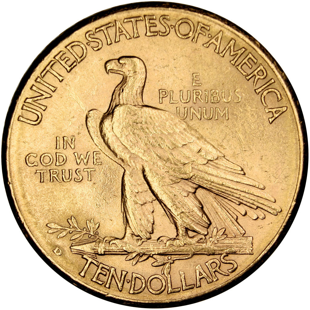 UNITED STATES, Indian Head, $10, Eagle, 1910, U.S. Mint, KM #130, AU(55-58),...