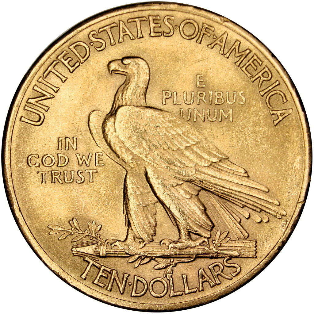 UNITED STATES, Indian Head, $10, Eagle, 1932, U.S. Mint, KM #130, AU(55-58),...