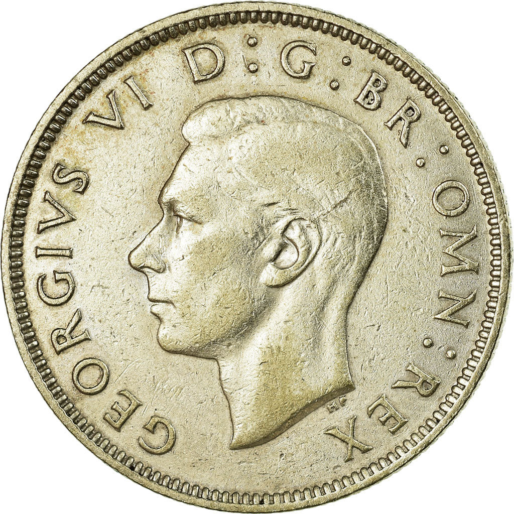 Monnaie, Grande-Bretagne, George VI, Florin, Two Shillings, 1941, TTB+, Argent