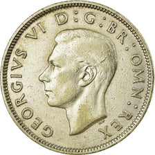 Monnaie, Grande-Bretagne, George VI, Florin, Two Shillings, 1941, TTB+, Argent