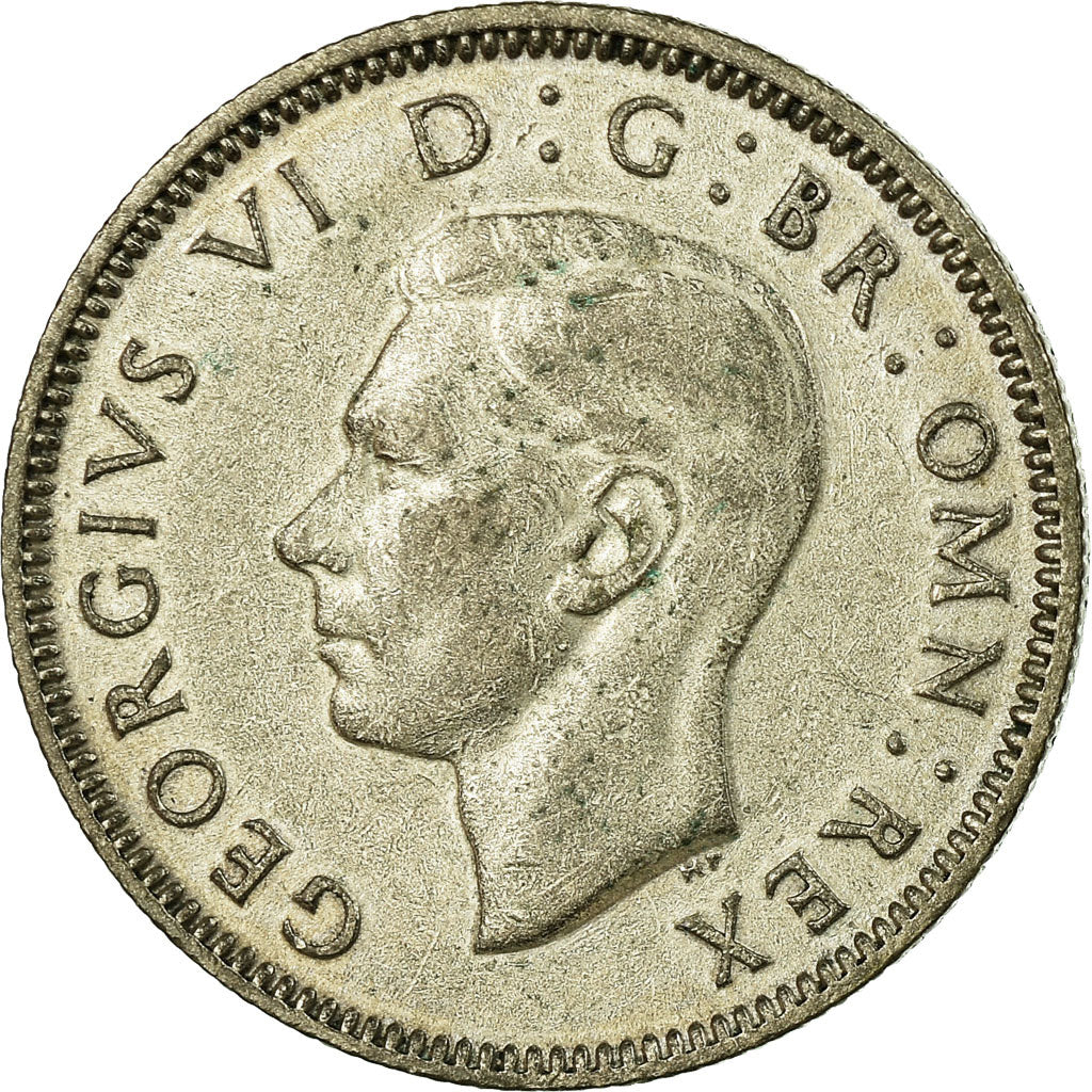 Coin, Great Britain, George VI, Shilling, 1943, EF(40-45), Silver, KM:854