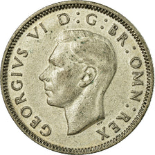 Coin, Great Britain, George VI, Shilling, 1943, EF(40-45), Silver, KM:854