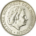 Coin, Netherlands, Juliana, Gulden, 1955, MS(60-62), Silver, KM:184