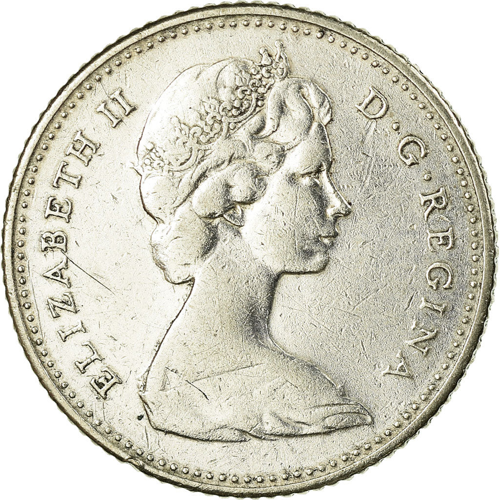 Monnaie, Canada, Elizabeth II, 10 Cents, 1967, Royal Canadian Mint, Ottawa, TB+
