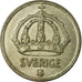 Coin, Sweden, Gustaf V, 50 Öre, 1948, VF(30-35), Silver, KM:817