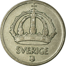 Coin, Sweden, Gustaf V, 50 Öre, 1949, VF(20-25), Silver, KM:817