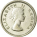 Monnaie, Afrique du Sud, Elizabeth II, 6 Pence, 1957, TB+, Argent, KM:48