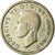 Moneta, Gran Bretagna, George VI, 6 Pence, 1945, MB+, Argento, KM:852