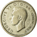 Moeda, Grã-Bretanha, George VI, 6 Pence, 1945, VF(30-35), Prata, KM:852
