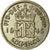 Moneta, Gran Bretagna, George VI, 6 Pence, 1945, MB+, Argento, KM:852