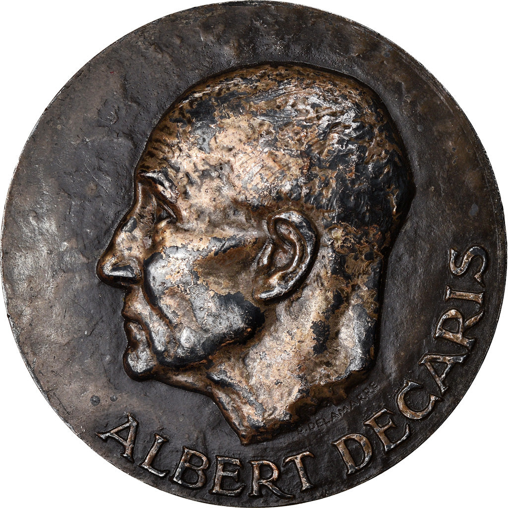 France, Médaille, Peinture, Albert Decaris, Graveur, Taureau, Arts & Culture