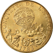 Moeda, França, La conquête, 10 Francs, 1983, AU(50-53), Níquel-Bronze