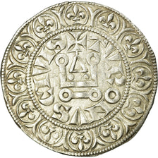 Moneta, Francja, Gros Tournois, AU(50-53), Srebro, Duplessy:213