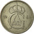 Moeda, Suécia, Gustaf VI, 25 Öre, 1964, EF(40-45), Cobre-níquel, KM:836