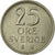 Moeda, Suécia, Gustaf VI, 25 Öre, 1964, EF(40-45), Cobre-níquel, KM:836