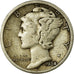 Coin, United States, Mercury Dime, Dime, 1934, U.S. Mint, Philadelphia