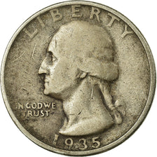 Coin, United States, Washington Quarter, Quarter, 1935, U.S. Mint, Philadelphia