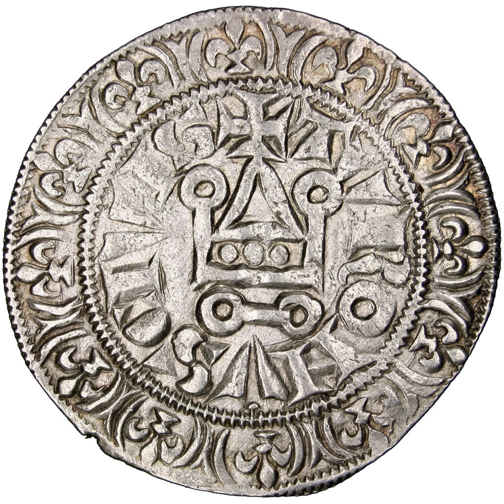 Munten, Frankrijk, Gros Tournois, ZF+, Zilver, Duplessy:213