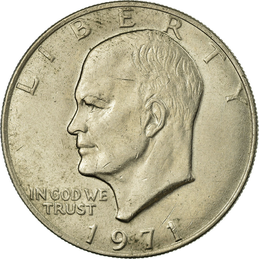Moneda, Estados Unidos, Eisenhower Dollar, Dollar, 1971, U.S. Mint
