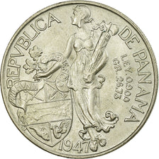 Monnaie, Panama, Balboa, 1947, SUP, Argent, KM:13