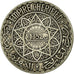 Coin, Morocco, Mohammed V, 5 Francs, AH 1352/1933, Paris, EF(40-45), Silver