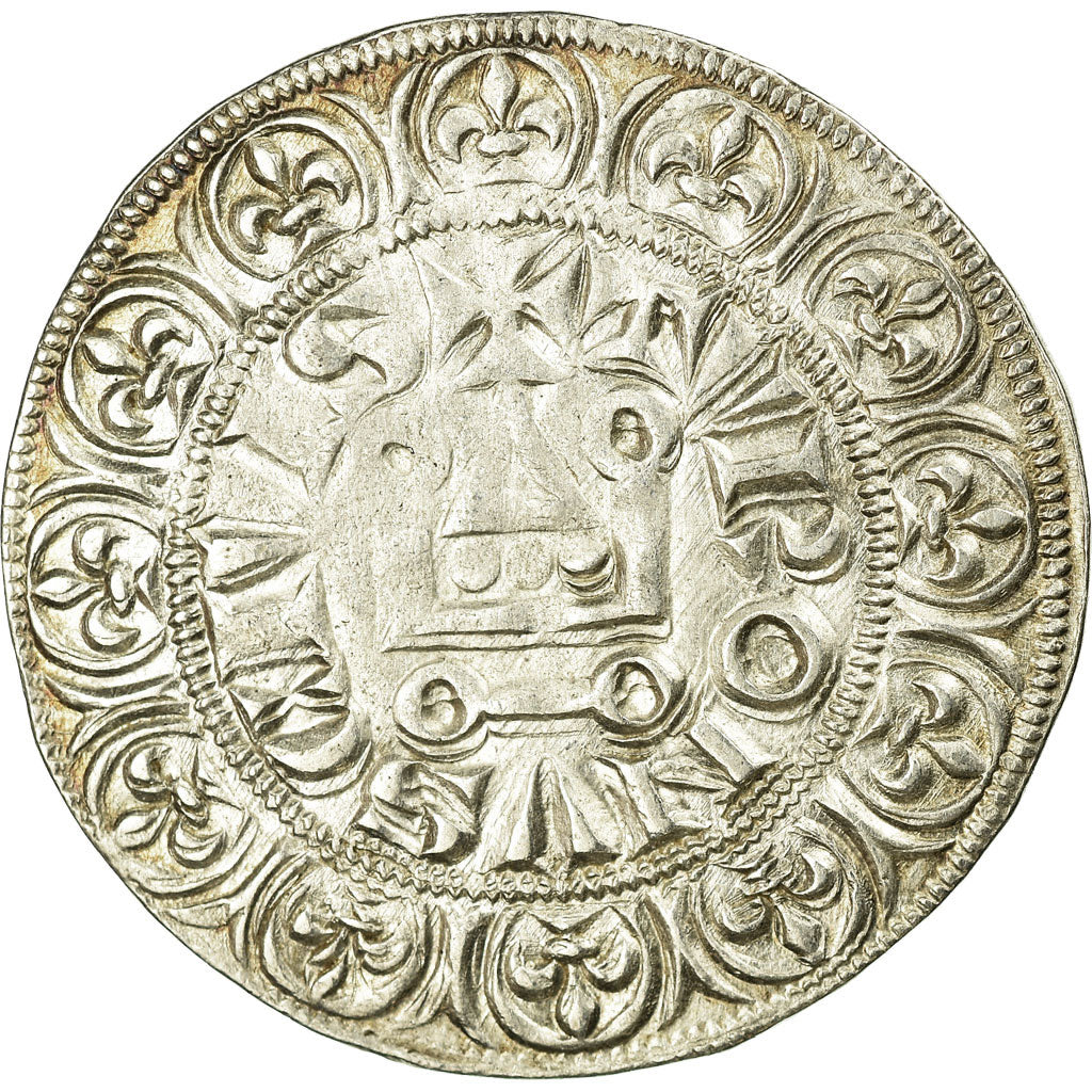 Coin, France, Gros Tournois, AU(50-53), Silver, Duplessy:213B