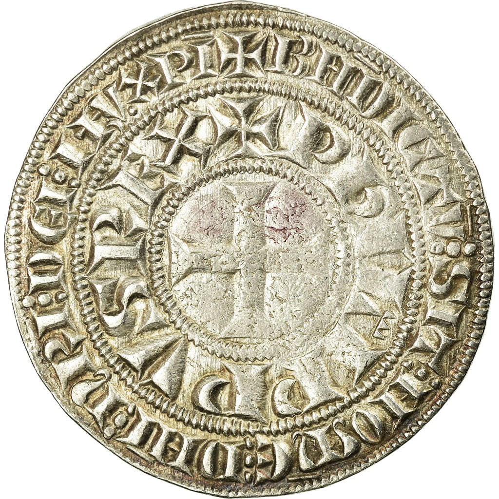 Coin, France, Gros Tournois, AU(50-53), Silver, Duplessy:213B
